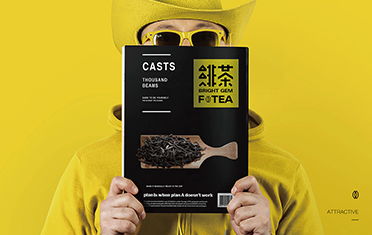 龙岩绯茶品牌设计